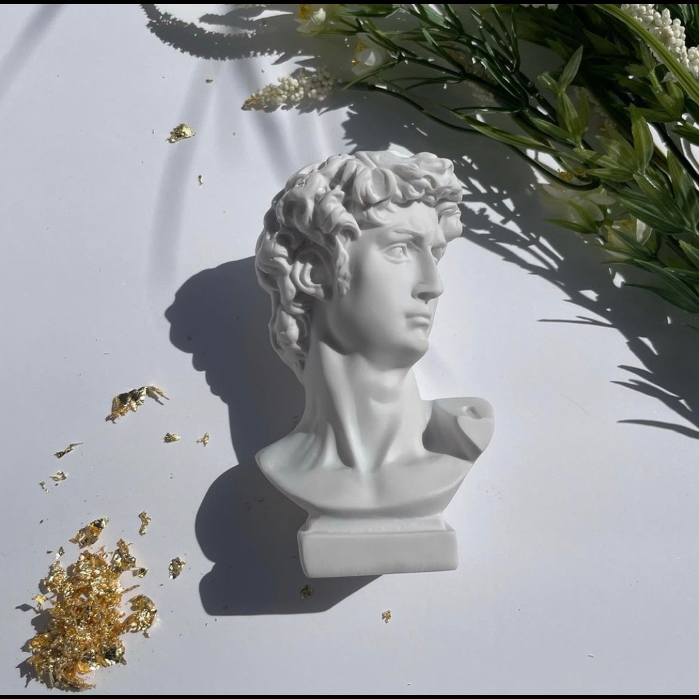 Statue of David Vase Decor